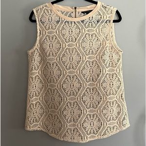 Banana Republic Lace Sleeveless Top